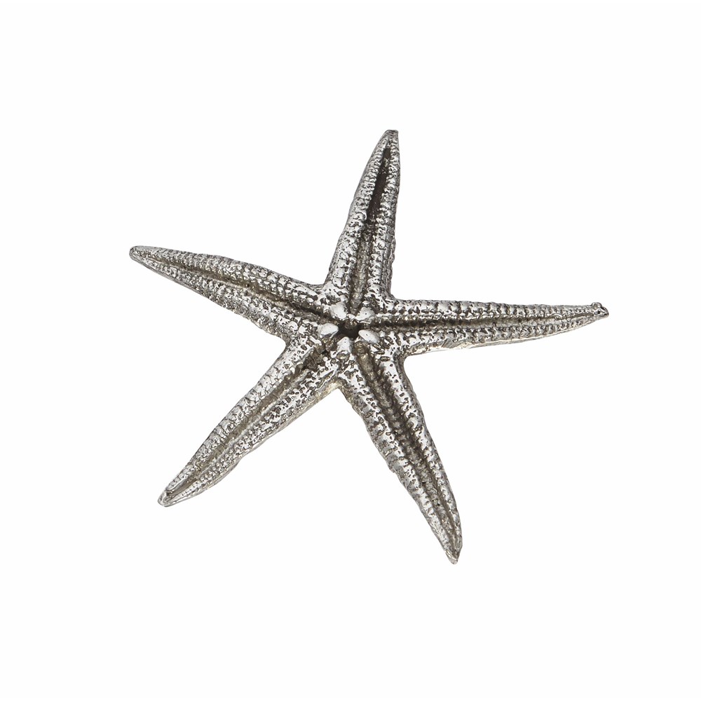 Cast Pewter Baby Starfish Ornament Cast Pewter Baby Starfish Ornament