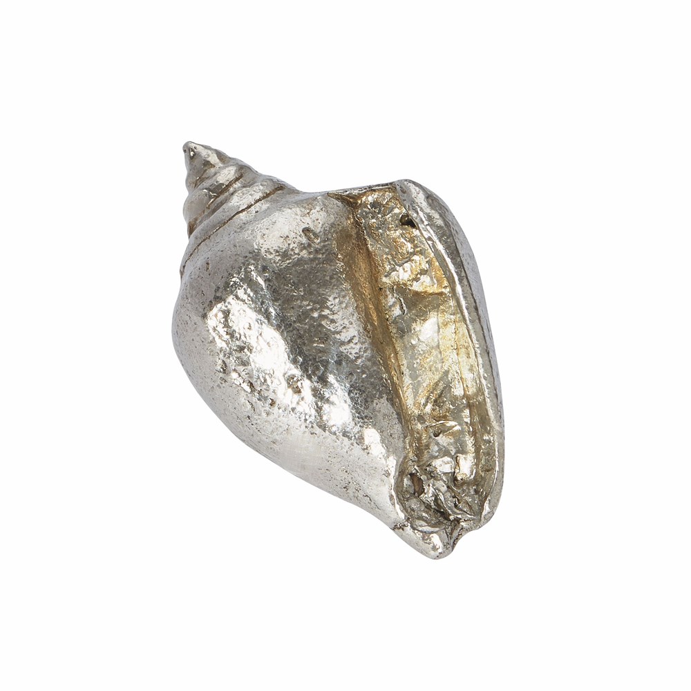 Cast Pewter Large Sea Snail Ornament