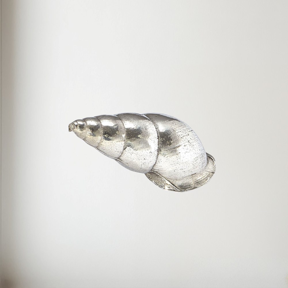 Cast Medium Spiral Shell Ornament Cast Medium Spiral Shell Ornament