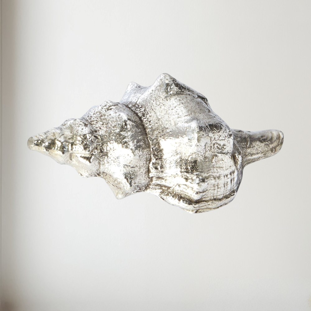 Cast Pewter Tulip Shell Ornament cast Pewter Tulip Shell ornamnet