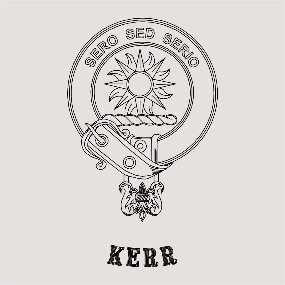 Clan crest Kerr Choose your Product Clan crest Kerr Choose your Product