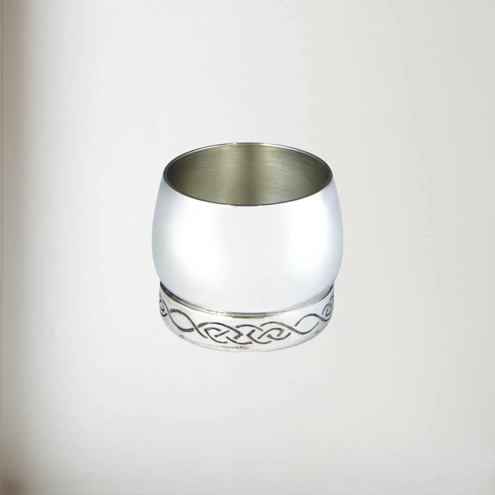 Pewter Celtic Whisky Tot Pewter Celtic Whisky Tot
