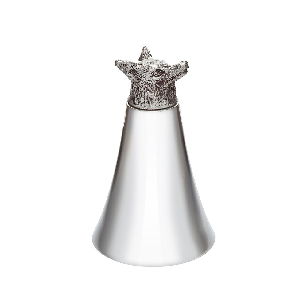 5oz Fox Head Pewter Jigger Cup