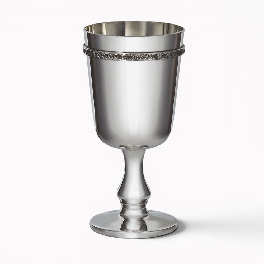 Celtic Band Pewter Goblet Celtic Band Pewter Goblet