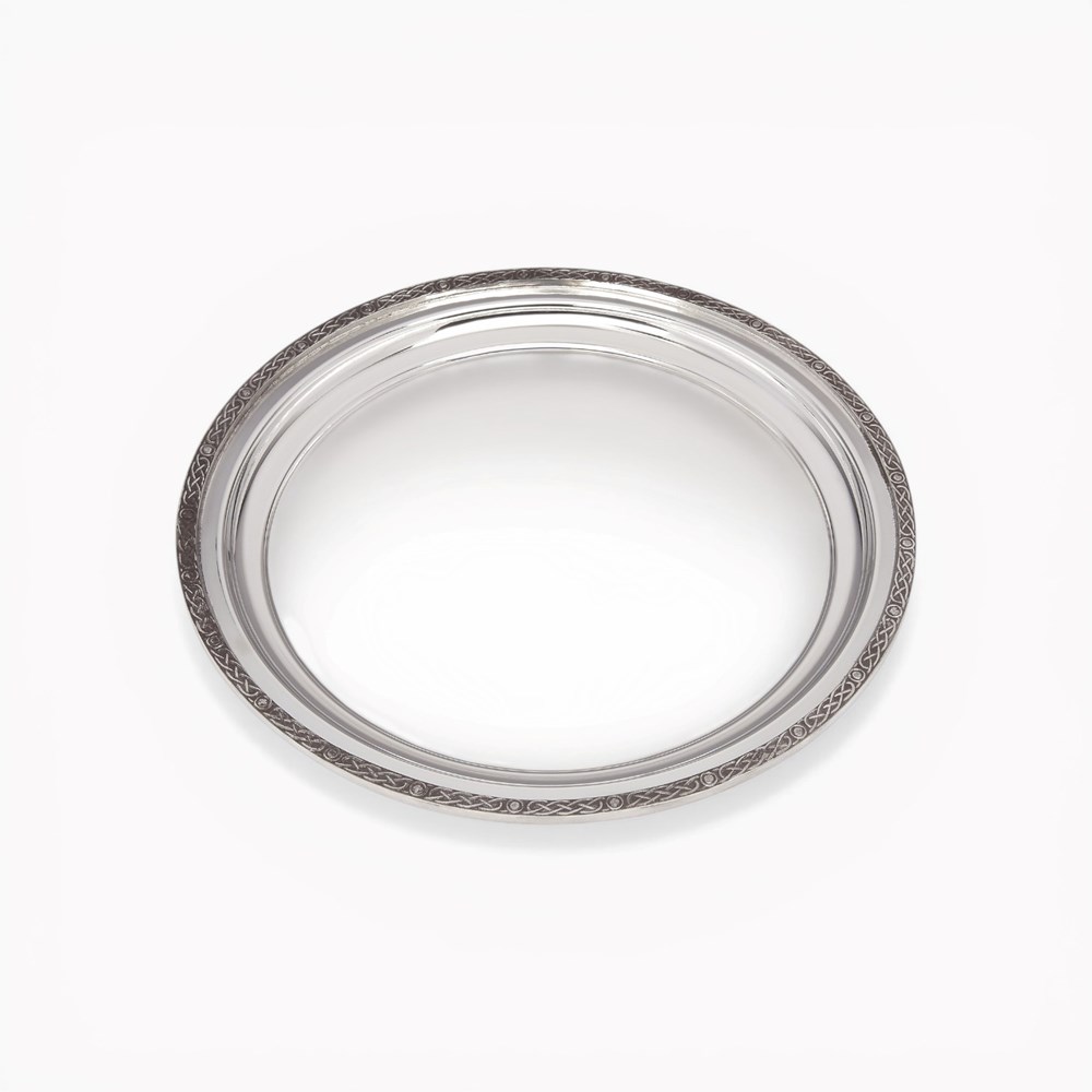 Celtic Rim Pewter Tray Large Celtic Rim Pewter Tray Large