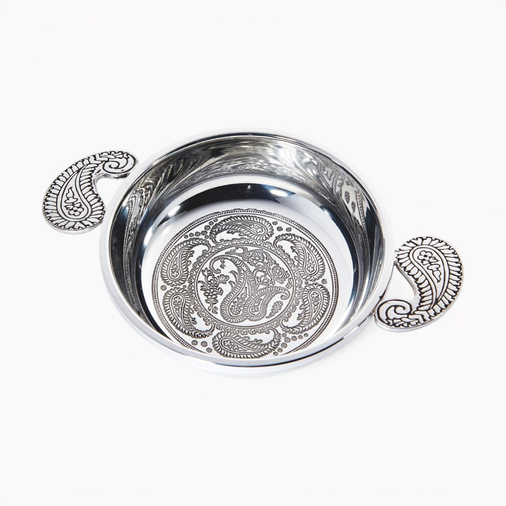 Paisley Pewter Large Quiach