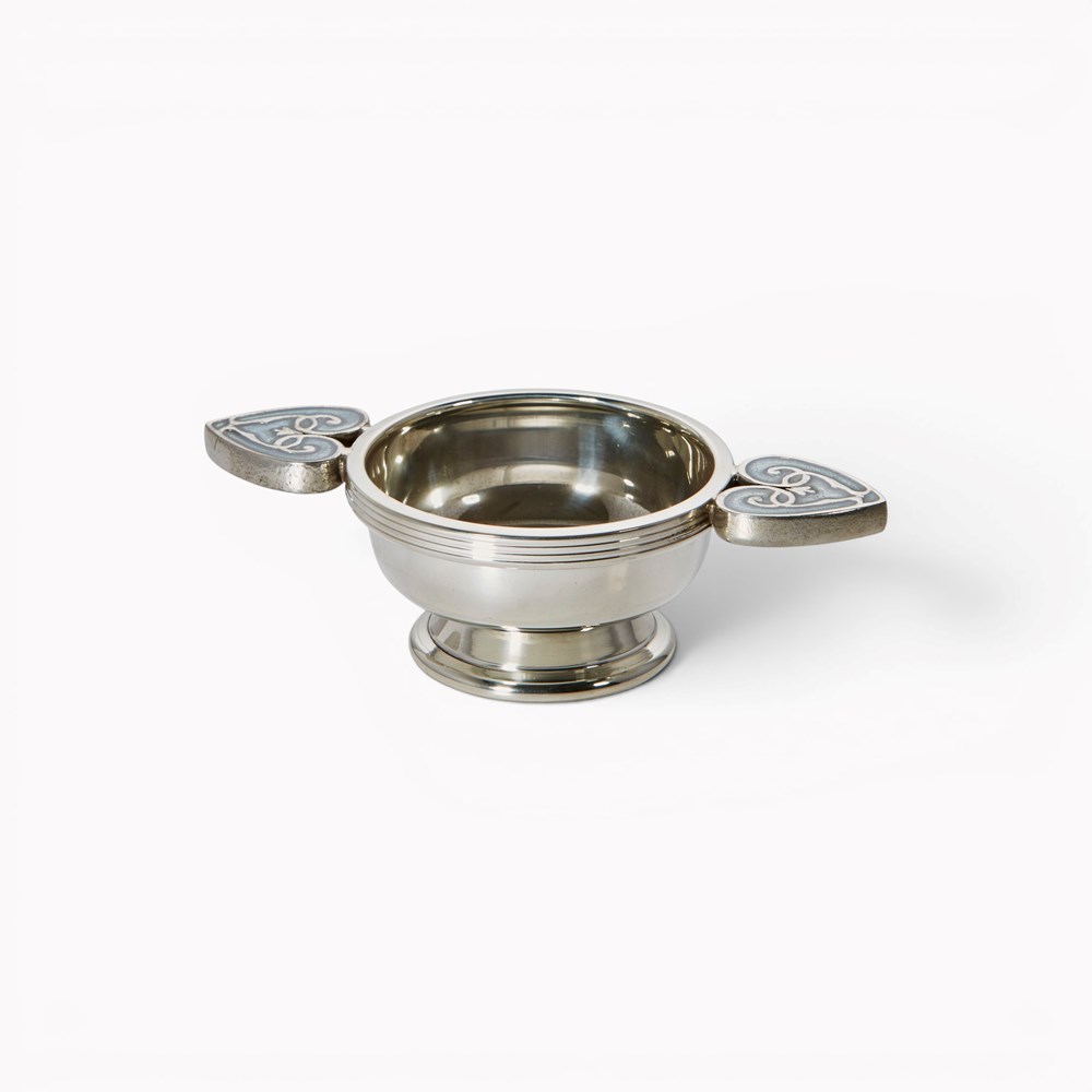 Baby Blue Heart Of The Highlands Small Quaich Baby Blue Heart Of The Highlands Small Quaich