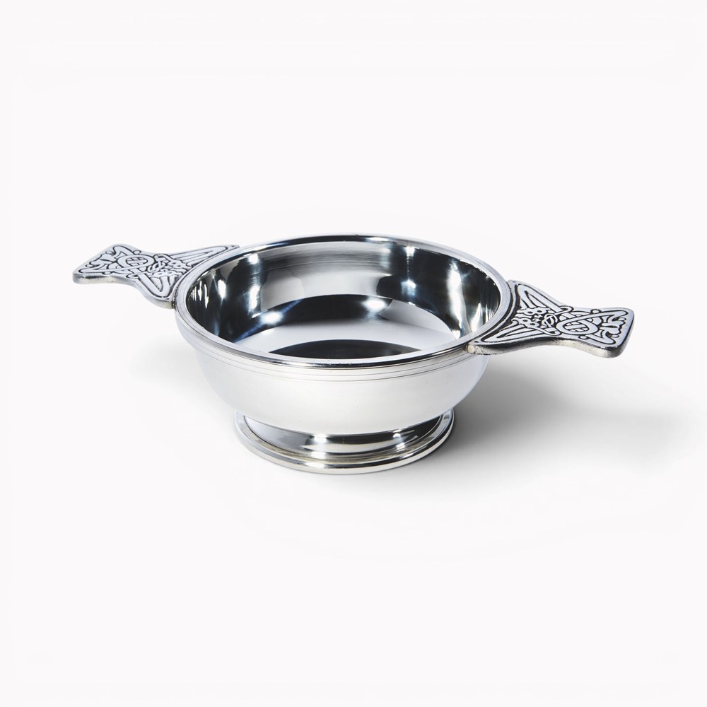 Pewter Large Plus "X" Quaich Pewter Large Plus "X" Quaich