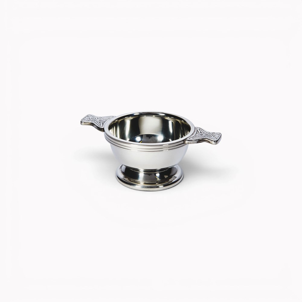 Extra Small Pewter Quaich Extra Small Pewter Quaich