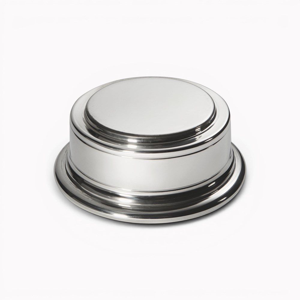Medium And Large Pewter Quaich Plinth Medium And Large Pewter Quaich Plinth