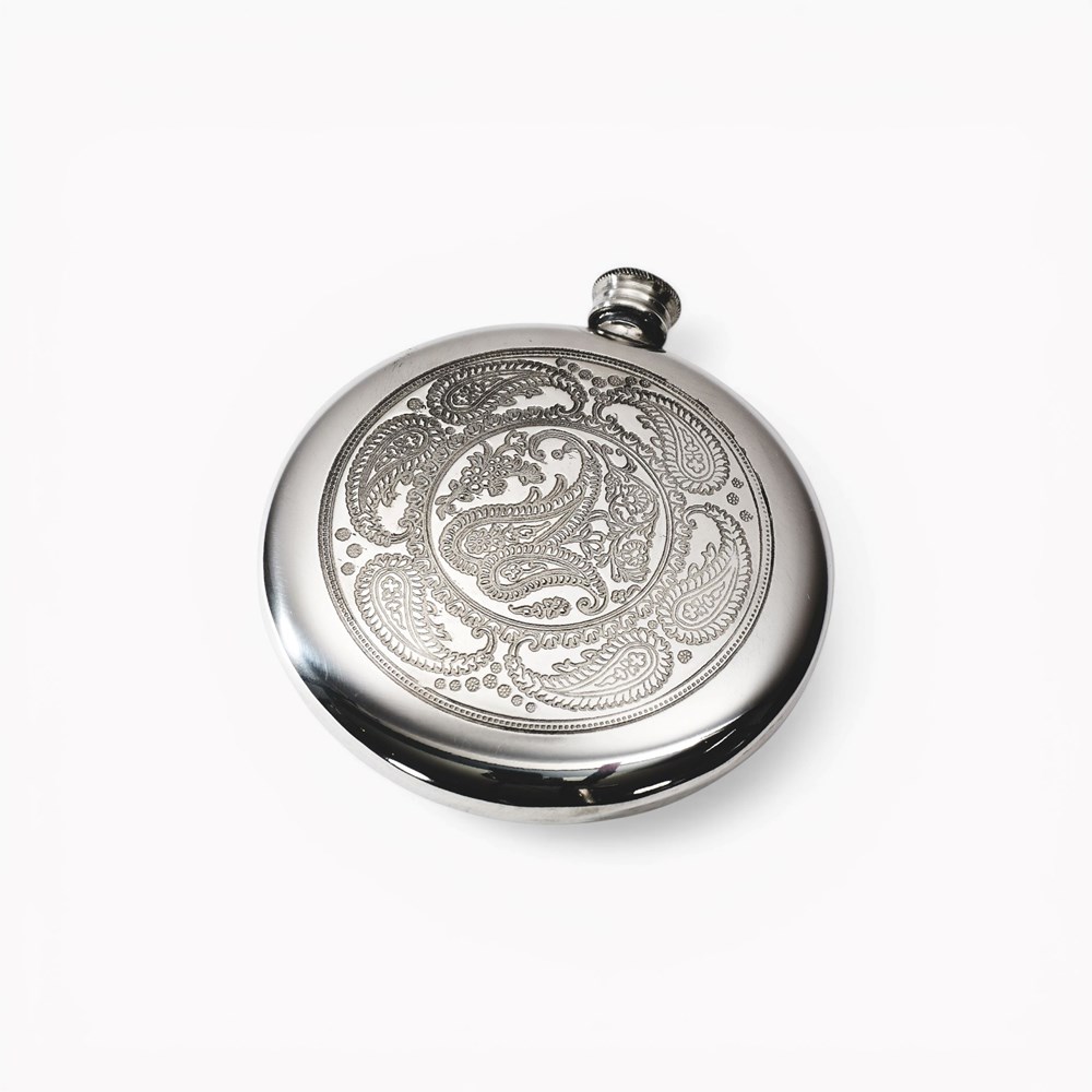 Paisley Pewter Sporran Flask