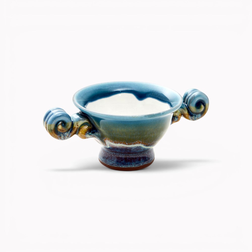 Summer Tide 3" Ceramic Quaich Summer Tide 3" Ceramic Quaich