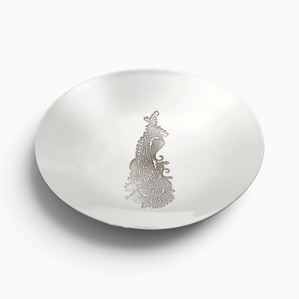 Paisley Pewter Bowl Paisley Pewter Bowl