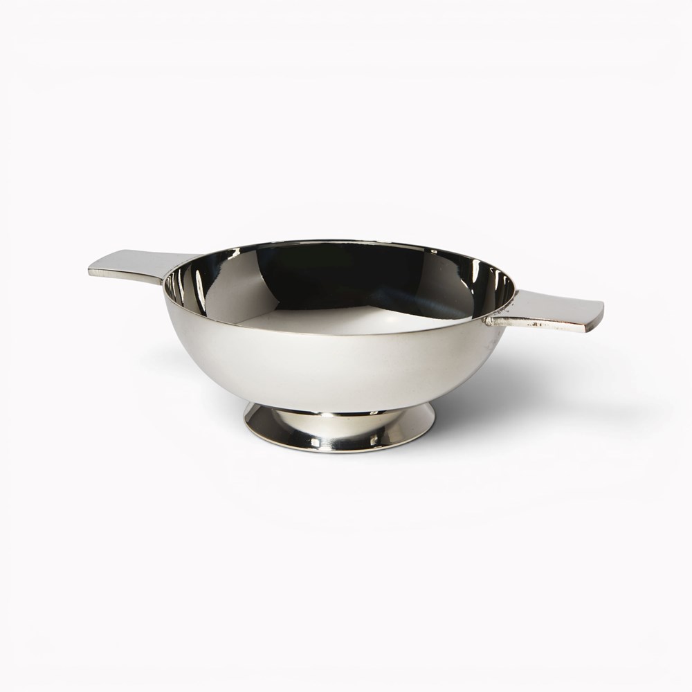 Silver Plated 4" Plain Quaich