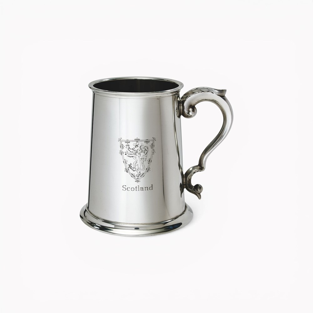 Lion Of Scotland Pewter Tankard Lion Of Scotland Pewter Tankard