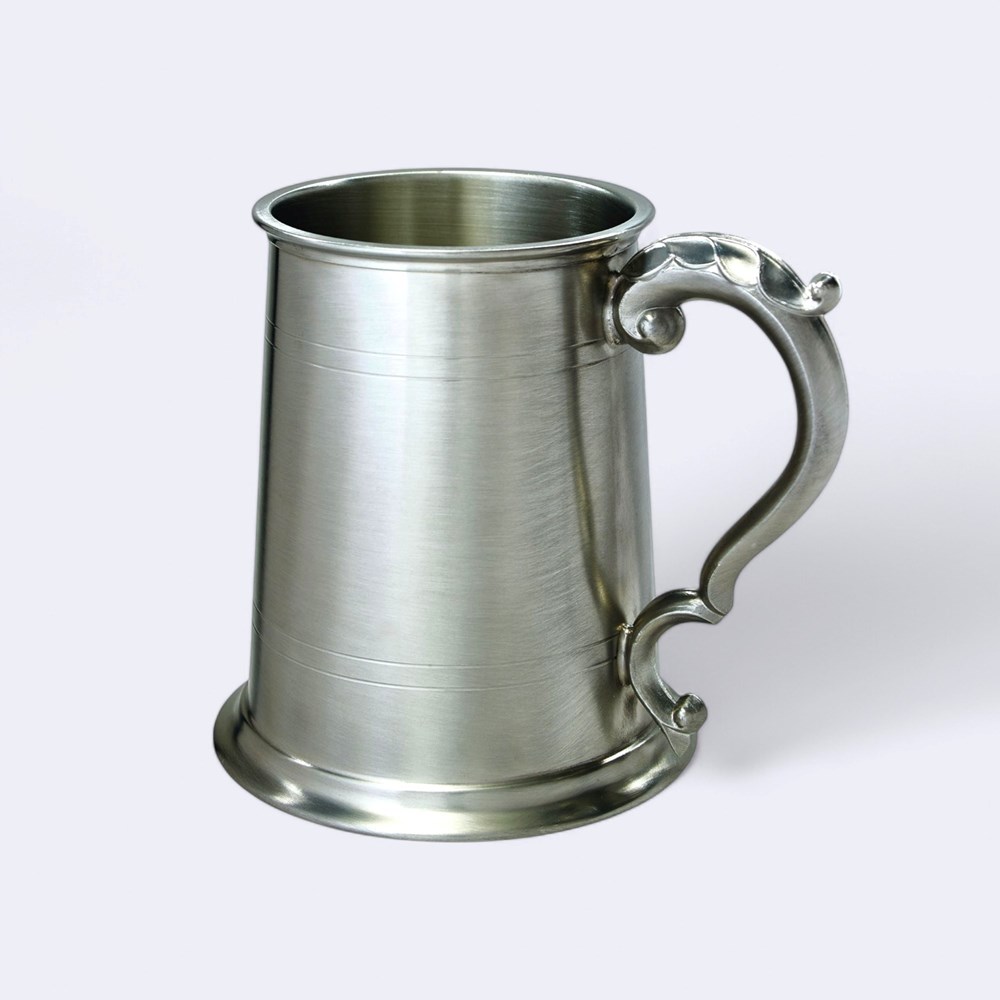 1 Pint Antique Fancy Handle Pewter Tankard | this product is a test 1 Pint Antique Fancy Handle Pewter Tankard | this product is a test