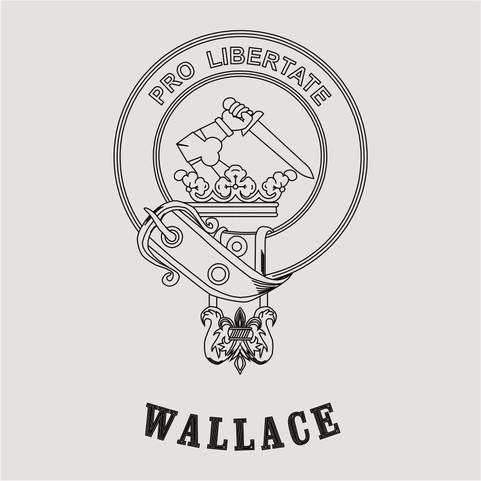 Clan crest Wallace Choose your Product Clan crest Wallace Choose your Product