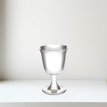 Small Bell Pewter Goblet