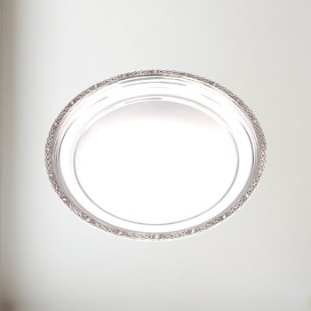 Medium Celtic Rim Pewter Tray