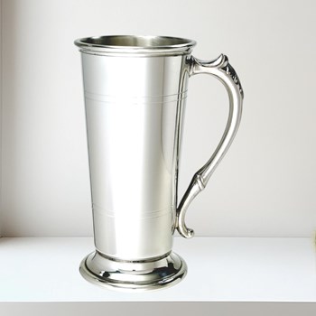 Lager One Pint Pewter Tankard