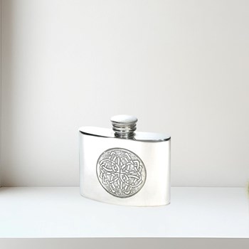 2oz Celtic Circle Kidney Flask