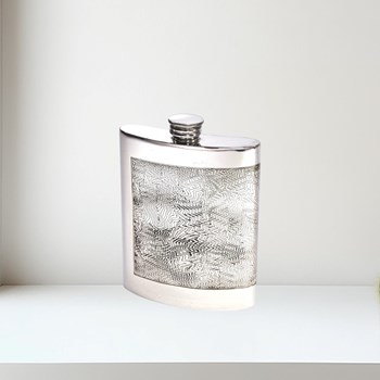 6oz Red Room Pewter Kidney Flask