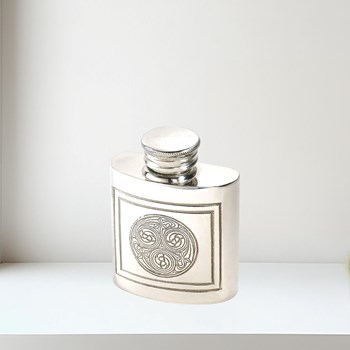 1oz Kells Small  Pewter Purse Flask