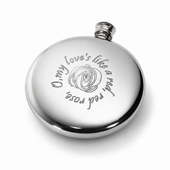Red Red Rose Sporran Flask
