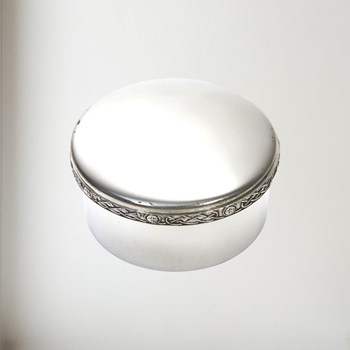 Medium Celtic Pewter Trinket Box