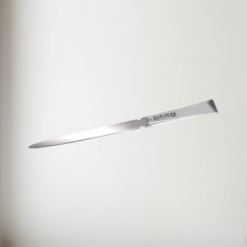 Cast Pewter And Stainless Letter Opener