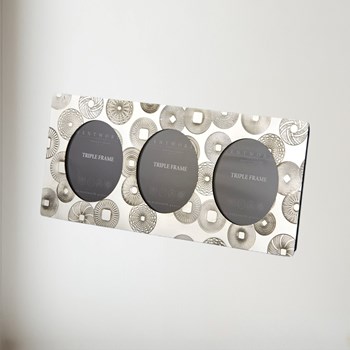 Millstones Triple Picture Frame