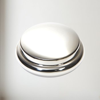 Plain Georgian Pewter Trinket Box