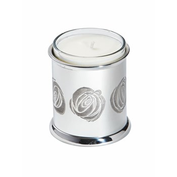 Charles Rennie Mackintosh Rose Pewter Candle Votive
