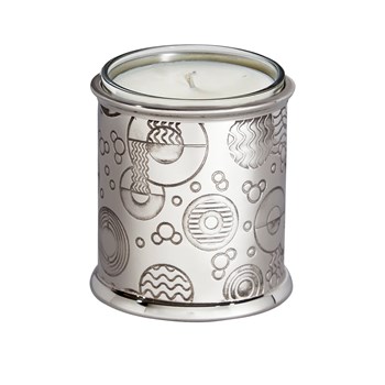 Retro Pewter Candle Votive