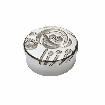 Small Charles Rennie Mackintosh Pewter Trinket Box