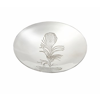 Peacock Pewter Bowl
