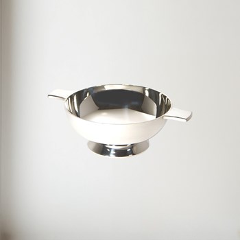 3" Plain Silver Plated Quaich