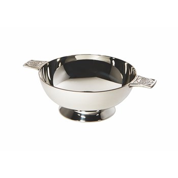 3" Celtic Silver Plated Quaich