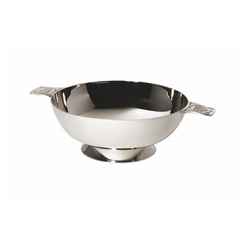 4" Celtic Silver Plated Quaich