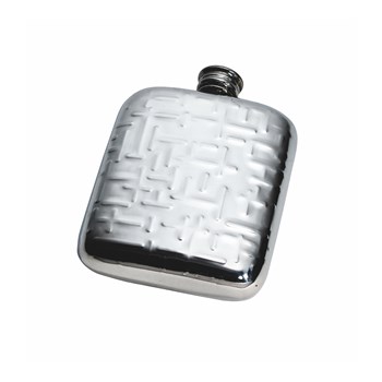 4oz Metropolitan Pewter Pocket Flask