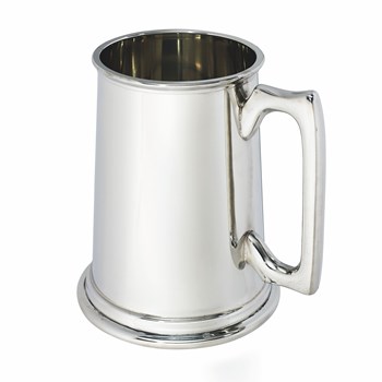 Plain Two Pint Pewter Tankard
