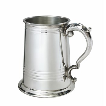 Worcester One Pint Pewter Tankard