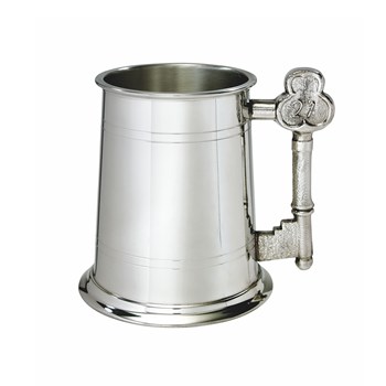 18 Key Handle One Pint Pewter Tankard
