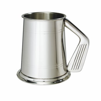 Golf Handle One Pint Pewter Tankard