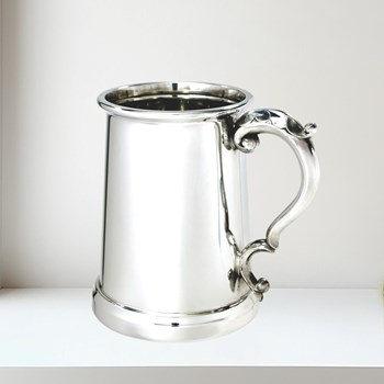 Gloucester One Pint Pewter Tankard
