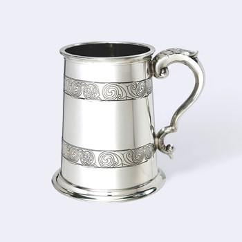 Kells One Pint Pewter Tankard