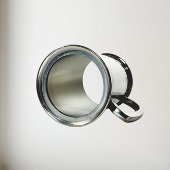 Standard Lined Glass Base One Pint Pewter Tankard