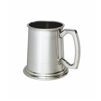 Half Pint Double Lined Pewter Tankard