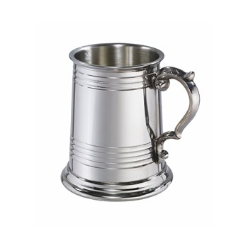 Half Pint Worcester Pewter Tankard