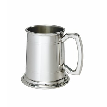 Half Pint Standard Double Lined Pewter Tankard